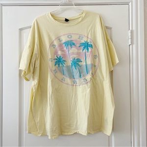 Wild Fable Oversized Hawaii Graphic Tee Size 1X